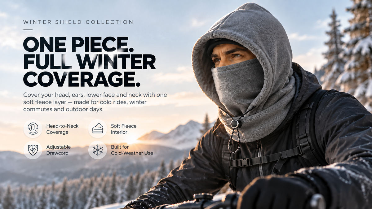 3-in-1 Winter Hood Neck Warmer – Windproof Face & Neck Protection