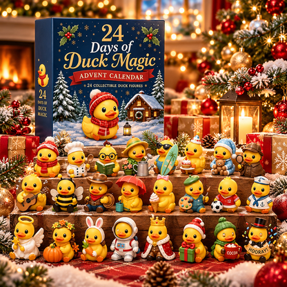 24-Day Duck Magic Advent Calendar – 24 Collectible Duck Surprises