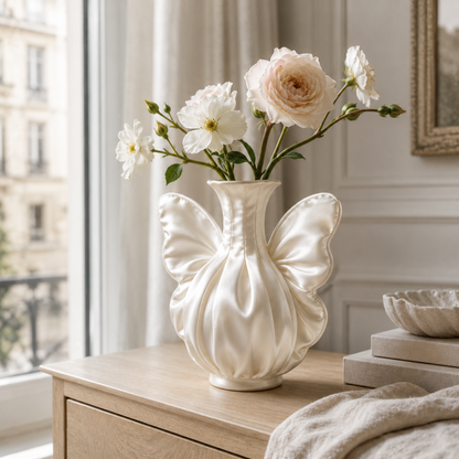 The Silk White Mini Vase