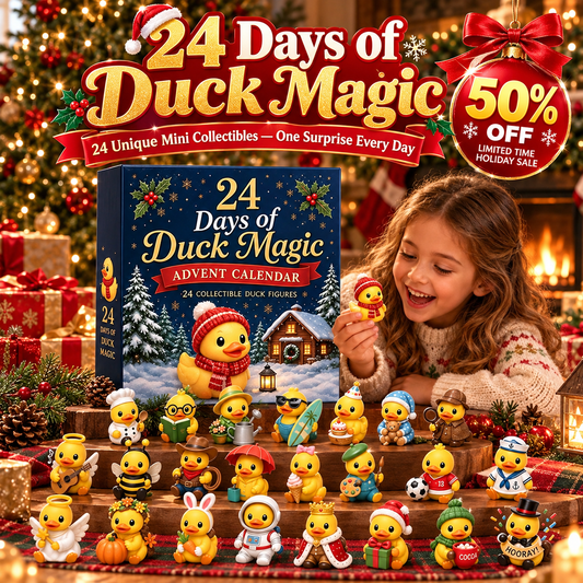 24-Day Duck Magic Advent Calendar – 24 Collectible Duck Surprises