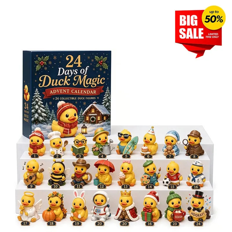 24-Day Duck Magic Advent Calendar – 24 Collectible Duck Surprises