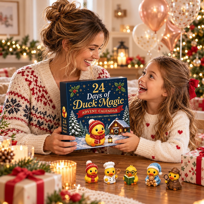 24-Day Duck Magic Advent Calendar – 24 Collectible Duck Surprises