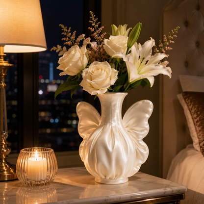 The Silk White Mini Vase